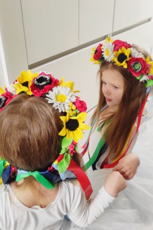 Робота Вінок український мак соняшник ромашка 