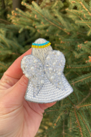 Робота Брошка «Ангел»